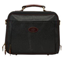 Vintage Briefcase, Canvas, Black, 006682C, DB, 1*